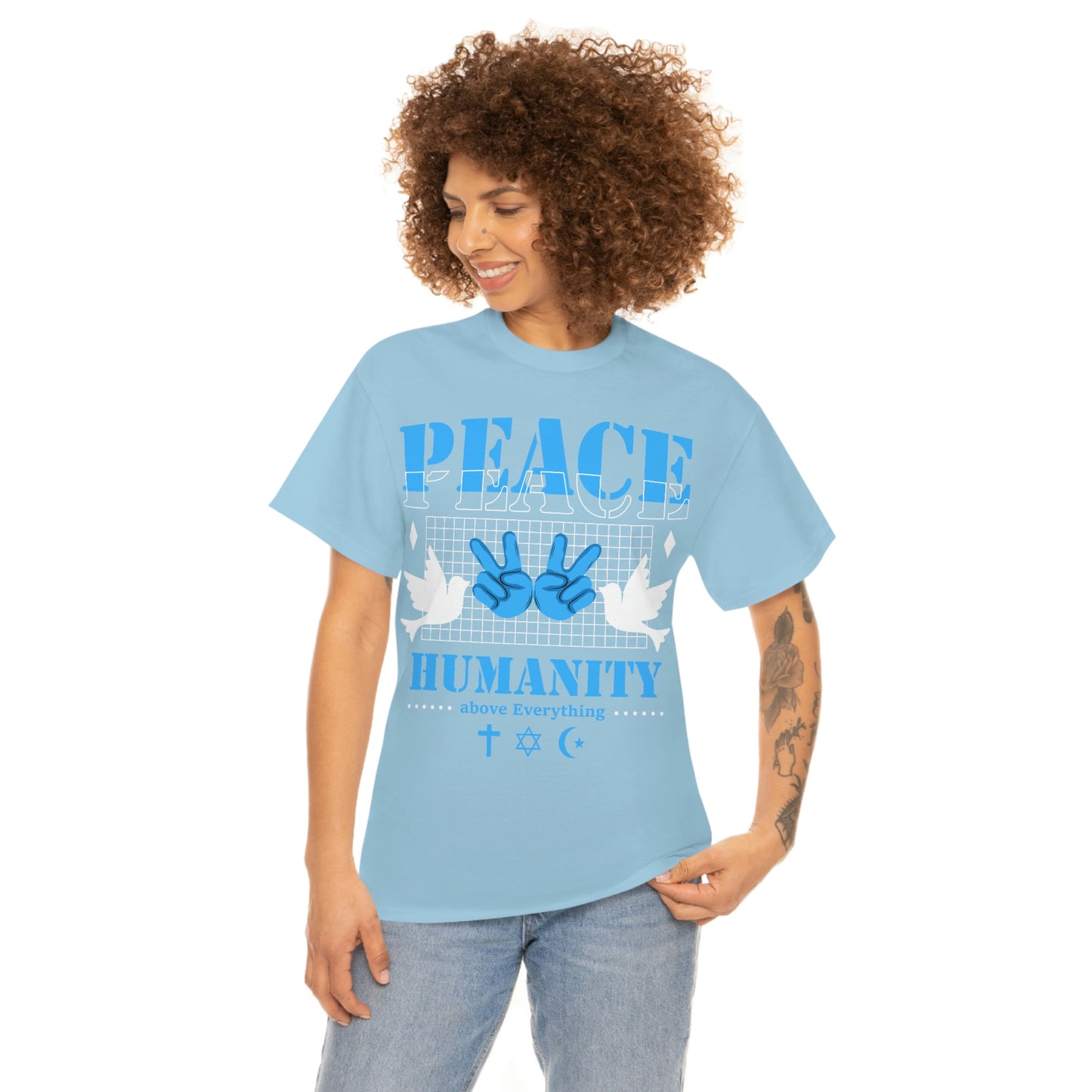 Peace and Humanity Tee
