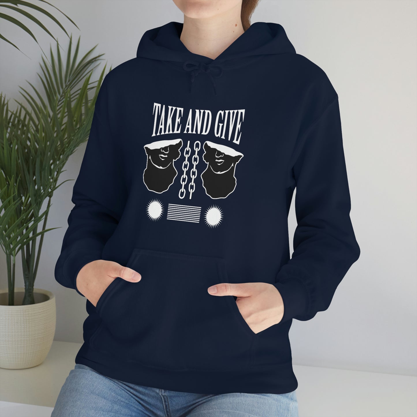 Take and Give Hooded Sweatshirt