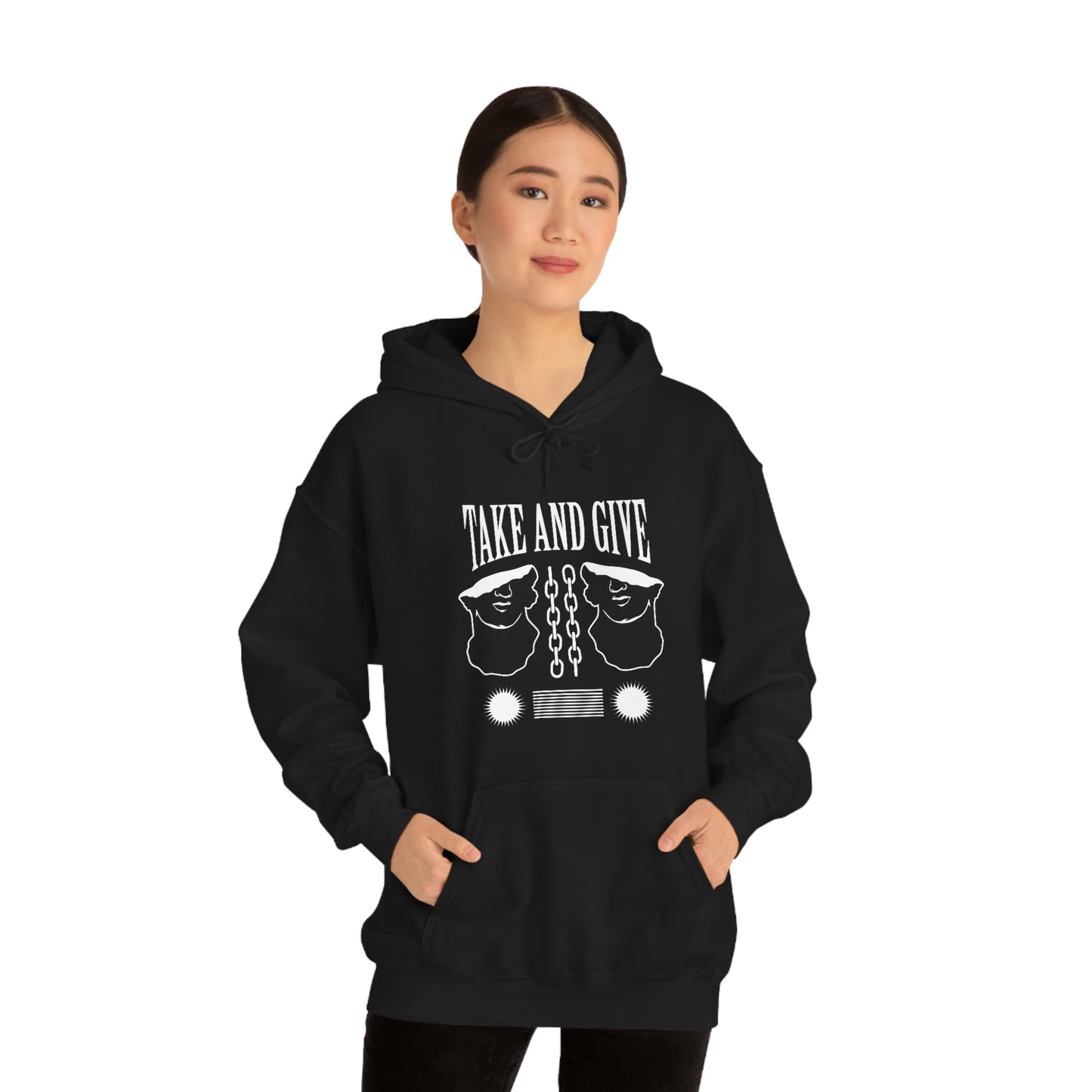 Take and Give Hooded Sweatshirt