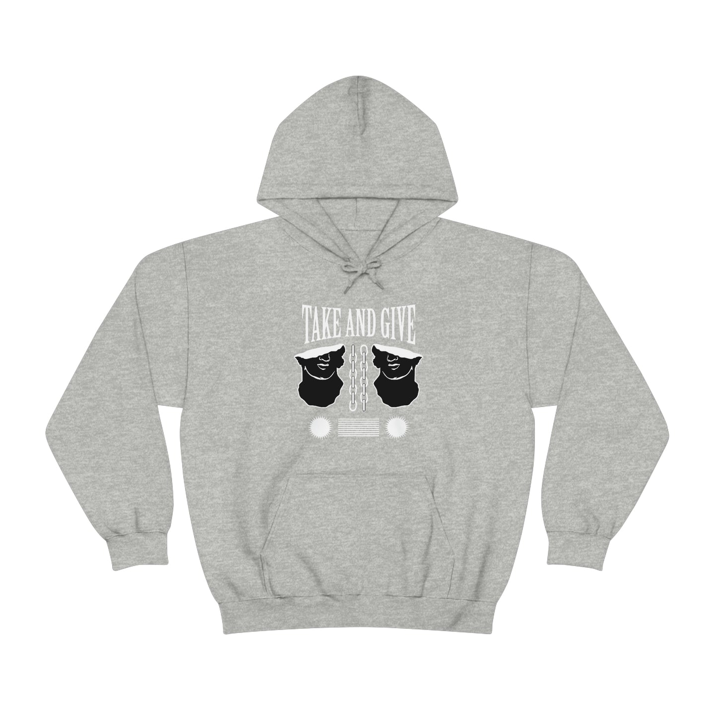 Take and Give Hooded Sweatshirt