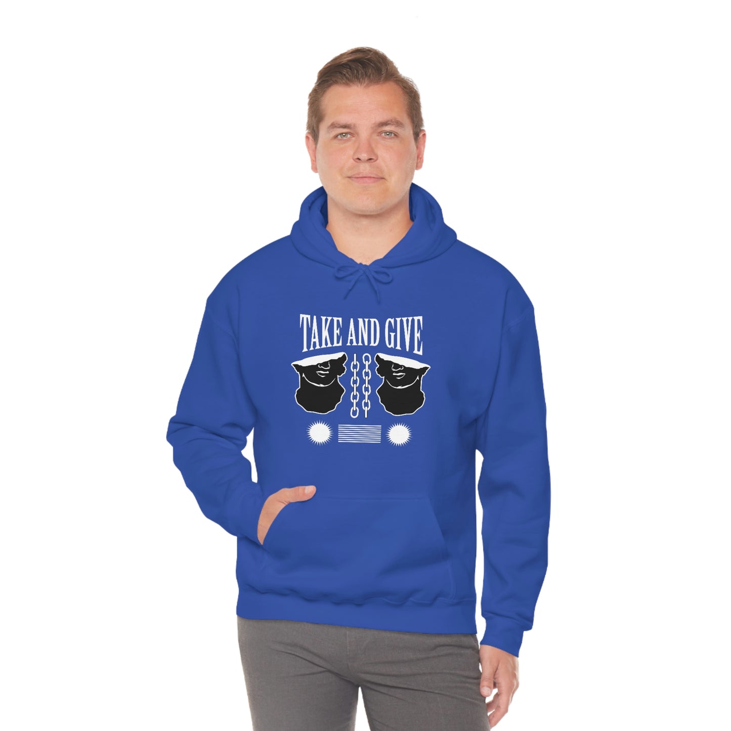 Take and Give Hooded Sweatshirt