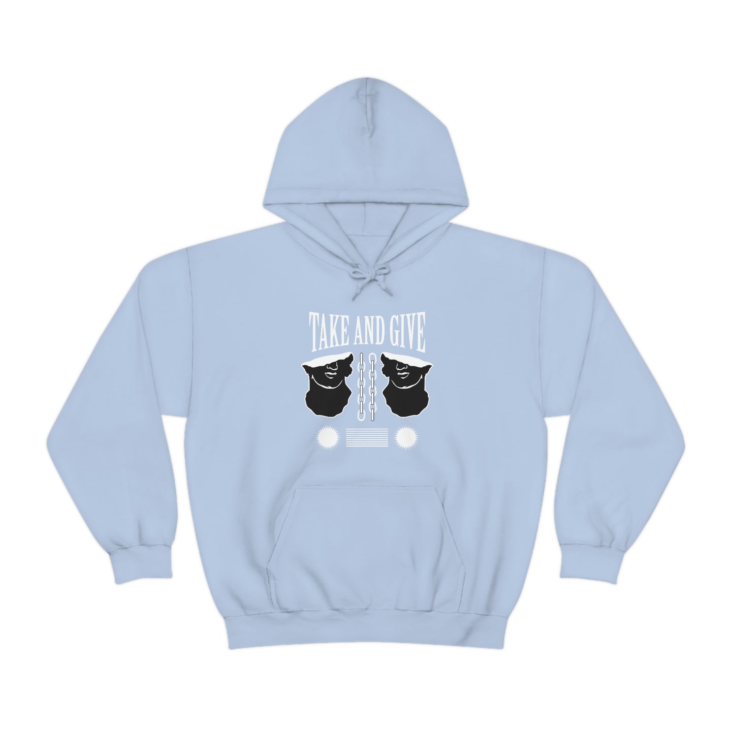 Take and Give Hooded Sweatshirt