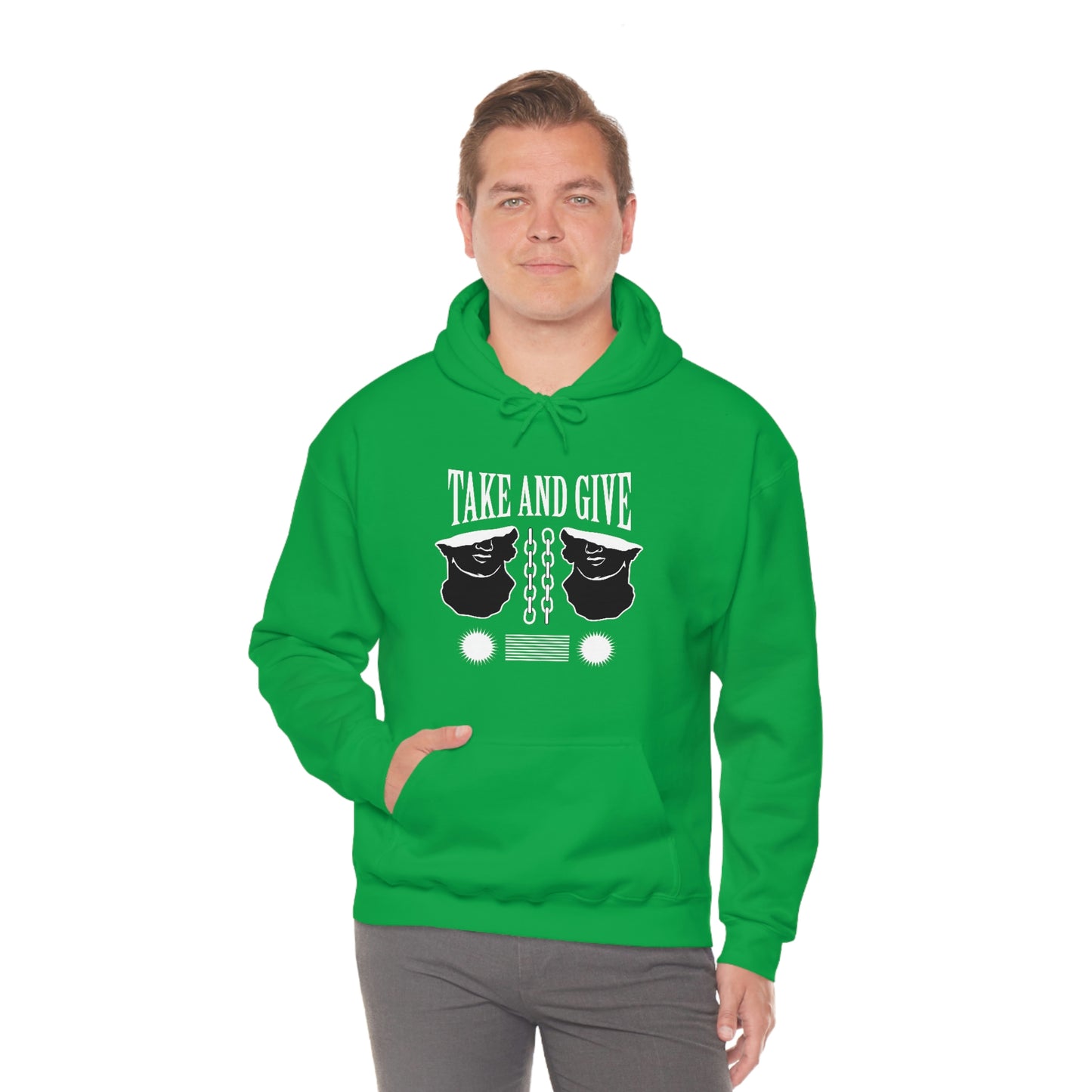Take and Give Hooded Sweatshirt