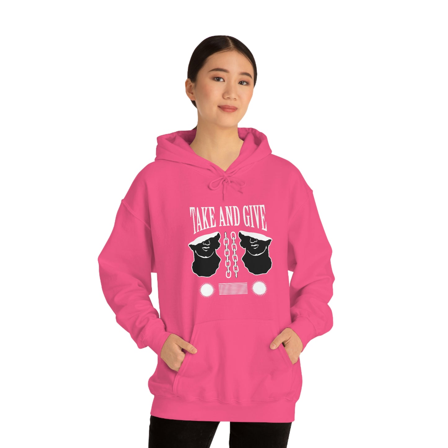 Take and Give Hooded Sweatshirt