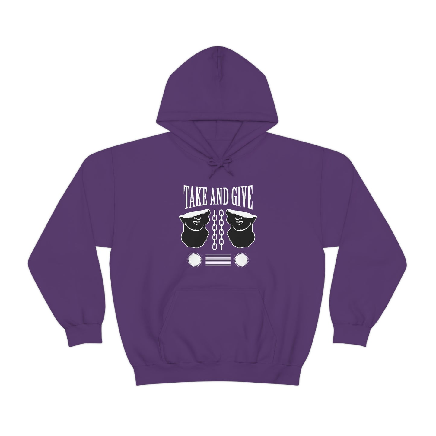 Take and Give Hooded Sweatshirt